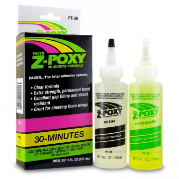 Z-Poxy 30-minuter 236.5ml i gruppen Bygg & Verktyg / Byggmaterial / Lim hos Rynosx4 Hobbyshop AB (40PT39)