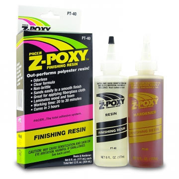 Z-Poxy Finishing Resin 354ml i gruppen Bygg & Verktyg / Byggmaterial / Lim hos Rynosx4 Hobbyshop AB (40PT40)