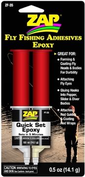 ZAP Epoxi-snabb 14,1 gram Fly Fishing* UTGÅTT i gruppen Bygg & Verktyg / Byggmaterial / Lim hos Rynosx4 Hobbyshop AB (40ZF35)