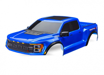 Traxxas Kaross Ford Raptor R Komplett Bl i gruppen RADIOSTYRD BIL / Tillbehr / Karosser & tillbehr hos Rynosx4 Hobbyshop AB (4210112-BLUE)