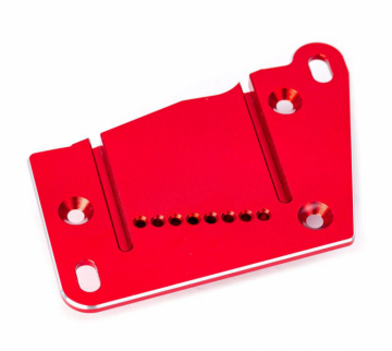 Traxxas Motorplatta Alu Röd Maxx Slash i gruppen RADIOSTYRD BIL / Reservdelar / Traxxas Delar hos Rynosx4 Hobbyshop AB (4210263-RED)