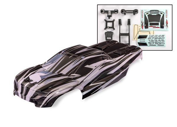 Kaross Mini XRT ProGraphix i gruppen RADIOSTYRD BIL / Reservdelar / Traxxas Delar hos Rynosx4 Hobbyshop AB (4210712X)