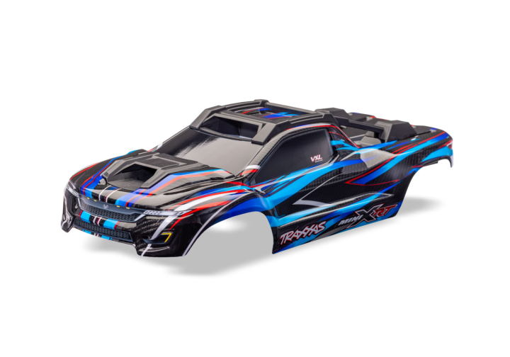 Traxxas Kaross Mini XRT Blå i gruppen RADIOSTYRD BIL / Tillbehör / Karosser & tillbehör hos Rynosx4 Hobbyshop AB (4210715-BLUE)