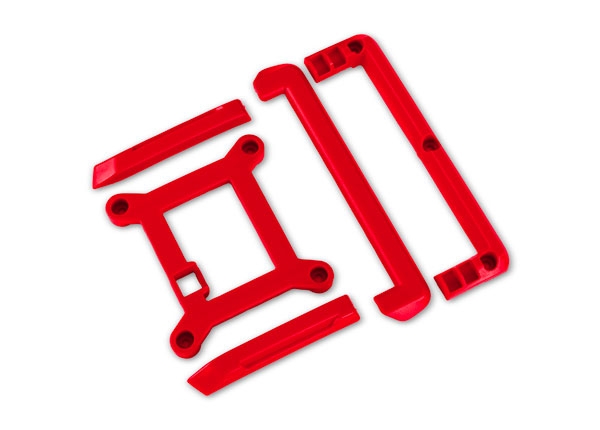 Traxxas Karosskydd Röd (för Kaross #10711) Mini Maxx i gruppen RADIOSTYRD BIL / Reservdelar / Traxxas Delar hos Rynosx4 Hobbyshop AB (4210717-RED)
