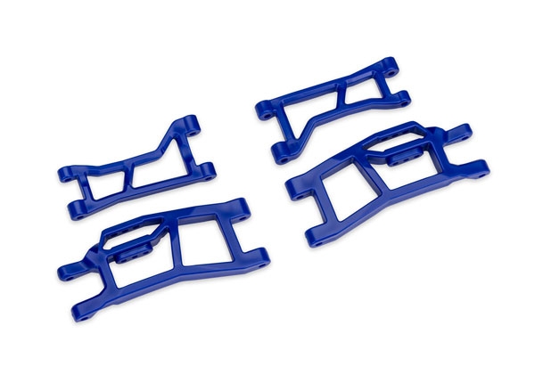 Traxxas Bärarmar Fram Set Blå Mini XRT, Mini Maxx (WideMaxx) i gruppen RADIOSTYRD BIL / Reservdelar / Traxxas Delar hos Rynosx4 Hobbyshop AB (4210725-BLUE)