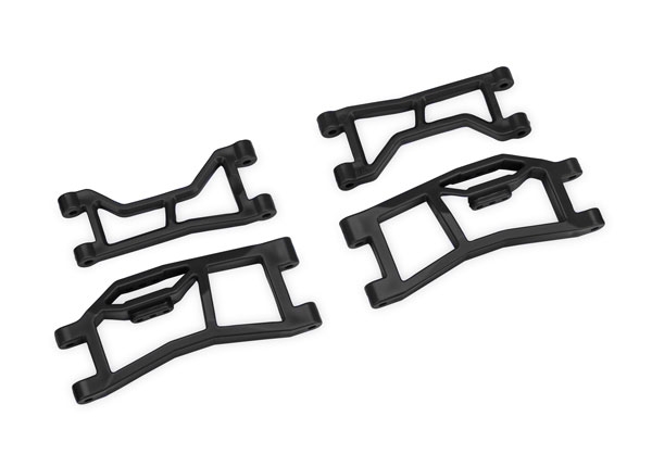 Traxxas Bärarmar Bak Set Svart Mini XRT, Mini Maxx (WideMaxx) i gruppen RADIOSTYRD BIL / Reservdelar / Traxxas Delar hos Rynosx4 Hobbyshop AB (4210727-BLK)