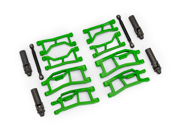 Traxxas Breddningssats (WideMaxx) Grön Mini Maxx i gruppen RADIOSTYRD BIL / Reservdelar / Traxxas Delar hos Rynosx4 Hobbyshop AB (4210790-GRN)
