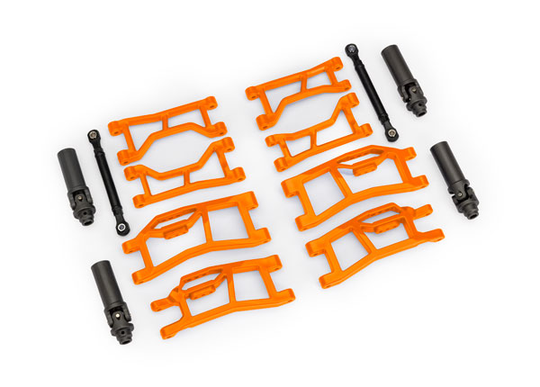 Traxxas Breddningssats (WideMaxx) Orange Mini Maxx i gruppen RADIOSTYRD BIL / Reservdelar / Traxxas Delar hos Rynosx4 Hobbyshop AB (4210790-ORNG)