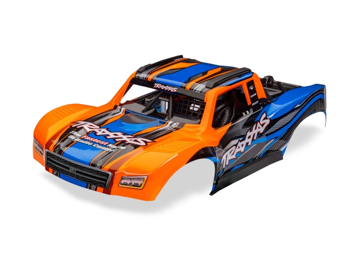 Traxxas Kaross Mini Slash Orange i gruppen RADIOSTYRD BIL / Reservdelar / Traxxas Delar hos Rynosx4 Hobbyshop AB (4210811-ORNG)