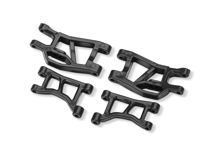 Traxxas Bärarmar Fram Set Svart Mini Slash i gruppen RADIOSTYRD BIL / Reservdelar / Traxxas Delar hos Rynosx4 Hobbyshop AB (4210831)