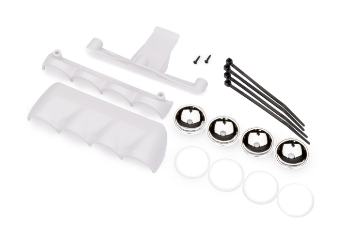 Traxxas Extraljus (LED-ljus Ingår Ej) Mini Rally Ford RS200 i gruppen RADIOSTYRD BIL / Reservdelar / Traxxas Delar hos Rynosx4 Hobbyshop AB (4210884-WHT)