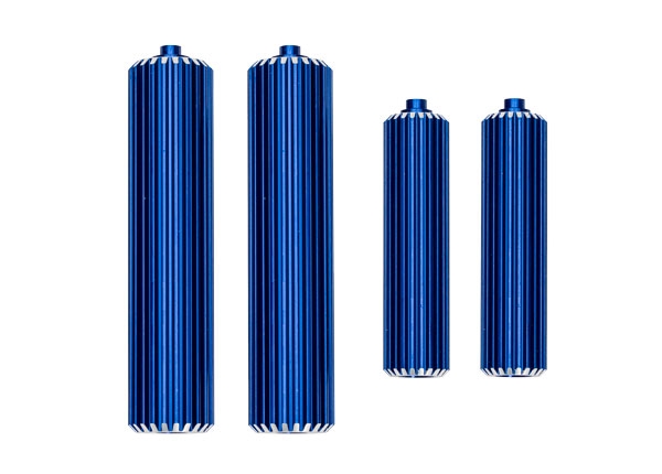 Traxxas Reservoar Stötdämpare Alu Blå F+B (2+2) Funco Sand Car i gruppen RADIOSTYRD BIL / Reservdelar / Traxxas Delar hos Rynosx4 Hobbyshop AB (4210966-BLUE)