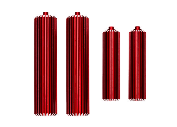 Traxxas Reservoar Stötdämpare Alu Röd F+B (2+2) Funco Sand Car i gruppen RADIOSTYRD BIL / Reservdelar / Traxxas Delar hos Rynosx4 Hobbyshop AB (4210966-RED)