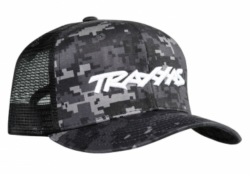 Traxxas Keps Trucker Style Svngd Skrm Camo i gruppen Garderob / Kepsar & mssor / Kepsar hos Rynosx4 Hobbyshop AB (421182-CAMO)