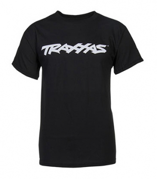 T-shirt Svart Traxxas-logga Small i gruppen Garderob / Trjor / T-shirts hos Rynosx4 Hobbyshop AB (421363-S)