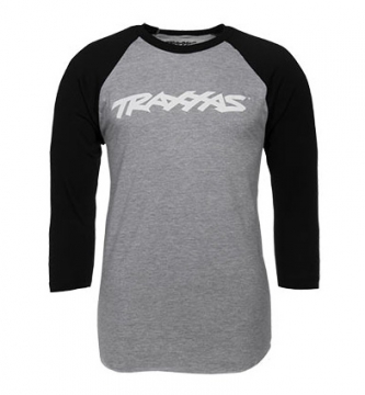 Traxxas T-shirt lngrmad Trx Raglan Gr/Svart M i gruppen Garderob / Trjor / T-shirts hos Rynosx4 Hobbyshop AB (421369-M)