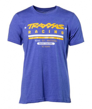 T-shirt Bl Traxxas Racing Heritage L (Premium) i gruppen Garderob / Trjor / T-shirts hos Rynosx4 Hobbyshop AB (421382-L)