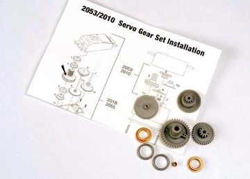 Traxxas Drevsats till Servo 2055/2056 i gruppen Elektronik / Servon & tillbehr / Drevsatser hos Rynosx4 Hobbyshop AB (422053)