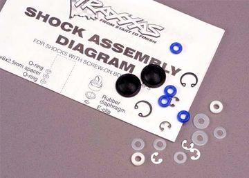 Traxxas Renoveringssats Ultra Shock Stötdämpare i gruppen Fabrikat / T / Traxxas / Reservdelar hos Rynosx4 Hobbyshop AB (422362)