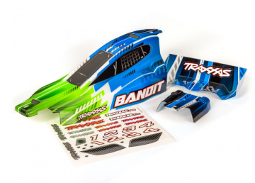 Traxxas Kaross Bandit Grn Mlad i gruppen RADIOSTYRD BIL / Reservdelar / Traxxas Delar hos Rynosx4 Hobbyshop AB (422450X)