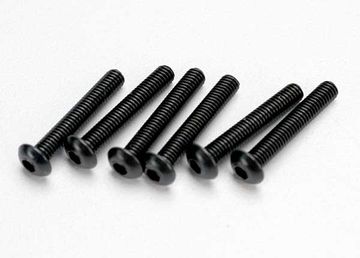 Traxxas Skruv M3x18mm Kullrig Insex (6) i gruppen Bygg & Verktyg / Skruvar & muttrar / Skruvar hos Rynosx4 Hobbyshop AB (422583)