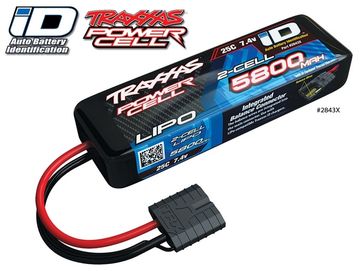 Traxxas Li-Po Batteri 2S 7,4V 5800mAh 25C iD-kontakt i gruppen Elektronik / Batterier & laddare / Batterier / Li-Po hos Rynosx4 Hobbyshop AB (422843X)