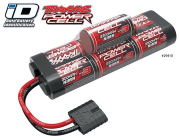 Traxxas NiMH Batteri 8,4V 3300mAh Series 3 Hump iD-kontakt i gruppen Elektronik / Batterier & laddare / Batterier / NiMH hos Rynosx4 Hobbyshop AB (422941X)