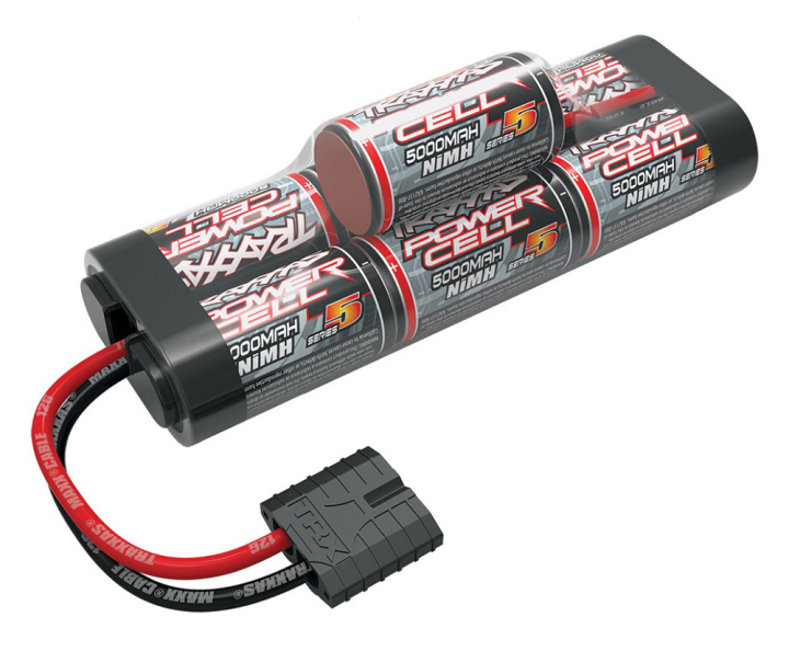 Traxxas NiMH Batteri 8,4V 5000mAh Series 5 Hump iD-kontakt i gruppen Fabrikat / T / Traxxas / Batterier NiMh hos Rynosx4 Hobbyshop AB (422961X)