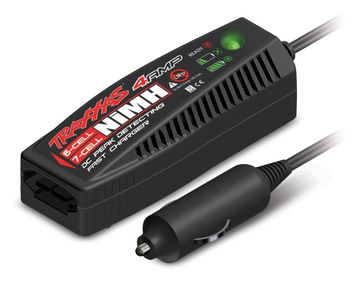 Traxxas Laddare 12volt 4 amp 6-7cell NiMH Auto ID i gruppen Fabrikat / T / Traxxas / Laddare hos Rynosx4 Hobbyshop AB (422975)