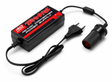 Traxxas Ntaggregat 110-240VAC 40W 13.8VDC/3.5A i gruppen Elektronik / Batterier & laddare / Ntaggregat hos Rynosx4 Hobbyshop AB (422976G)