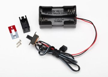 Traxxas Batterihllare 4AA med Strmbrytare i gruppen Fabrikat / T / Traxxas / Tillbehr hos Rynosx4 Hobbyshop AB (423170X)