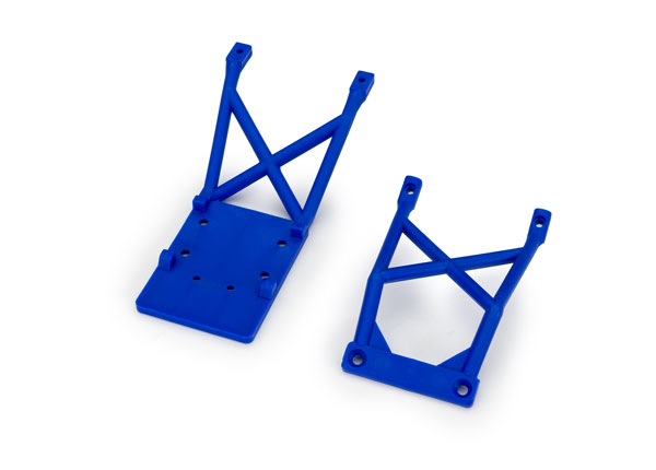 Traxxas Hasplåt Fram o Bak Blå i gruppen RADIOSTYRD BIL / Reservdelar / Traxxas Delar hos Rynosx4 Hobbyshop AB (423623-BLUE)