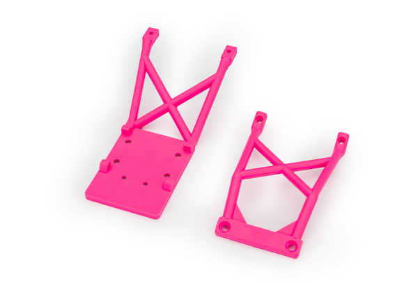 Traxxas Hasplåt Fram o Bak Rosa i gruppen RADIOSTYRD BIL / Reservdelar / Traxxas Delar hos Rynosx4 Hobbyshop AB (423623-PINK)