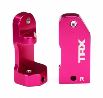 Traxxas Styrspindelhllare Aluminium Rosa (Par) i gruppen Fabrikat / T / Traxxas / Reservdelar hos Rynosx4 Hobbyshop AB (423632P)