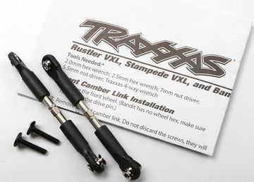 Traxxas Camberstag V/H-Gngade 39mm/69mm(cc) Stl Komplett (2) i gruppen Fabrikat / T / Traxxas / Reservdelar hos Rynosx4 Hobbyshop AB (423644)