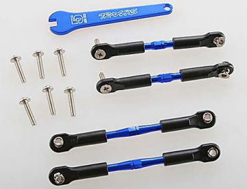 Traxxas Camberstag V/H-Gängade Set Aluminium Blå i gruppen RADIOSTYRD BIL / Reservdelar / Traxxas Delar hos Rynosx4 Hobbyshop AB (423741A)