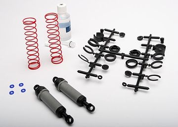 Traxxas Stötdämpare Komplett XX-Långa Grå (2) i gruppen Fabrikat / T / Traxxas / Reservdelar hos Rynosx4 Hobbyshop AB (423762A)
