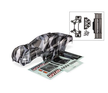 Kaross Rustler 2WD ProGraphix Clipless Komplett i gruppen RYNOS / Ej publicerat hos Rynosx4 Hobbyshop AB (423780X)