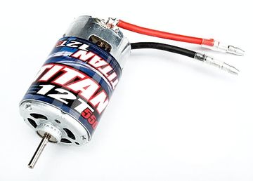 Traxxas Motor Titan 12T i gruppen Elektronik / Elmotorer / Borstade elmotorer hos Rynosx4 Hobbyshop AB (423785)