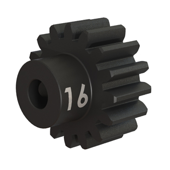 Traxxas Motordrev (Pinion) Hrdat Stl 16T 32P i gruppen RADIOSTYRD BIL / Tillbehr / Motordrev hos Rynosx4 Hobbyshop AB (423946X)