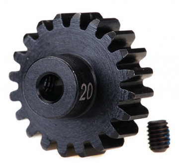 Traxxas Motordrev (Pinion) Hrdat Stl 20T 32P i gruppen RADIOSTYRD BIL / Tillbehr / Motordrev hos Rynosx4 Hobbyshop AB (423950X)