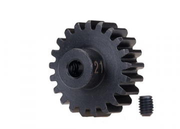 Traxxas Motordrev (Pinion) Hrdat Stl 21T 32P i gruppen RADIOSTYRD BIL / Tillbehr / Motordrev hos Rynosx4 Hobbyshop AB (423951X)