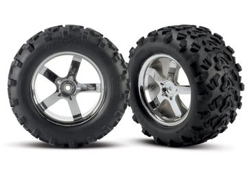 Traxxas Däck & Fälg Maxx/Hurricane (14mm) 3,8