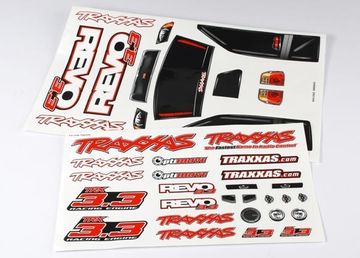 Traxxas Dekalark Revo 3.3 i gruppen Fabrikat / T / Traxxas / Karosser & Tillbehr hos Rynosx4 Hobbyshop AB (425313R)