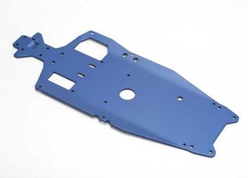 Traxxas Chassi Bottenplatta 3mm Aluminium Blå Jato i gruppen Fabrikat / T / Traxxas / Reservdelar hos Rynosx4 Hobbyshop AB (425522)
