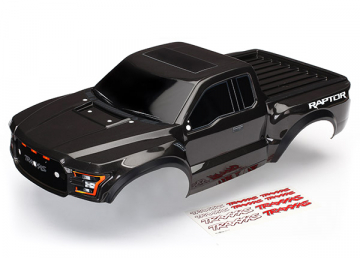 Traxxas Kaross Ford Raptor 2017 Svart i gruppen RADIOSTYRD BIL / Tillbehr / Karosser & tillbehr hos Rynosx4 Hobbyshop AB (425826A)