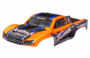 Traxxas Kaross Slash 4x4 Orange (Clipless) i gruppen RADIOSTYRD BIL / Tillbehr / Karosser & tillbehr hos Rynosx4 Hobbyshop AB (425850-ORNG)