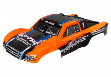 Traxxas Kaross Slash Orange-X i gruppen RADIOSTYRD BIL / Tillbehör / Karosser & tillbehör hos Rynosx4 Hobbyshop AB (425850)
