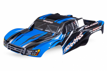 Traxxas Kaross Slash 4x4 Bl i gruppen RADIOSTYRD BIL / Tillbehr / Karosser & tillbehr hos Rynosx4 Hobbyshop AB (425855-BLUE)