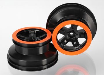 Traxxas Flg SCT Svart-Orange 2.2/3.0' 4WD/2WD Bak (2) i gruppen RADIOSTYRD BIL / Tillbehr / Dck & flg hos Rynosx4 Hobbyshop AB (425868X)